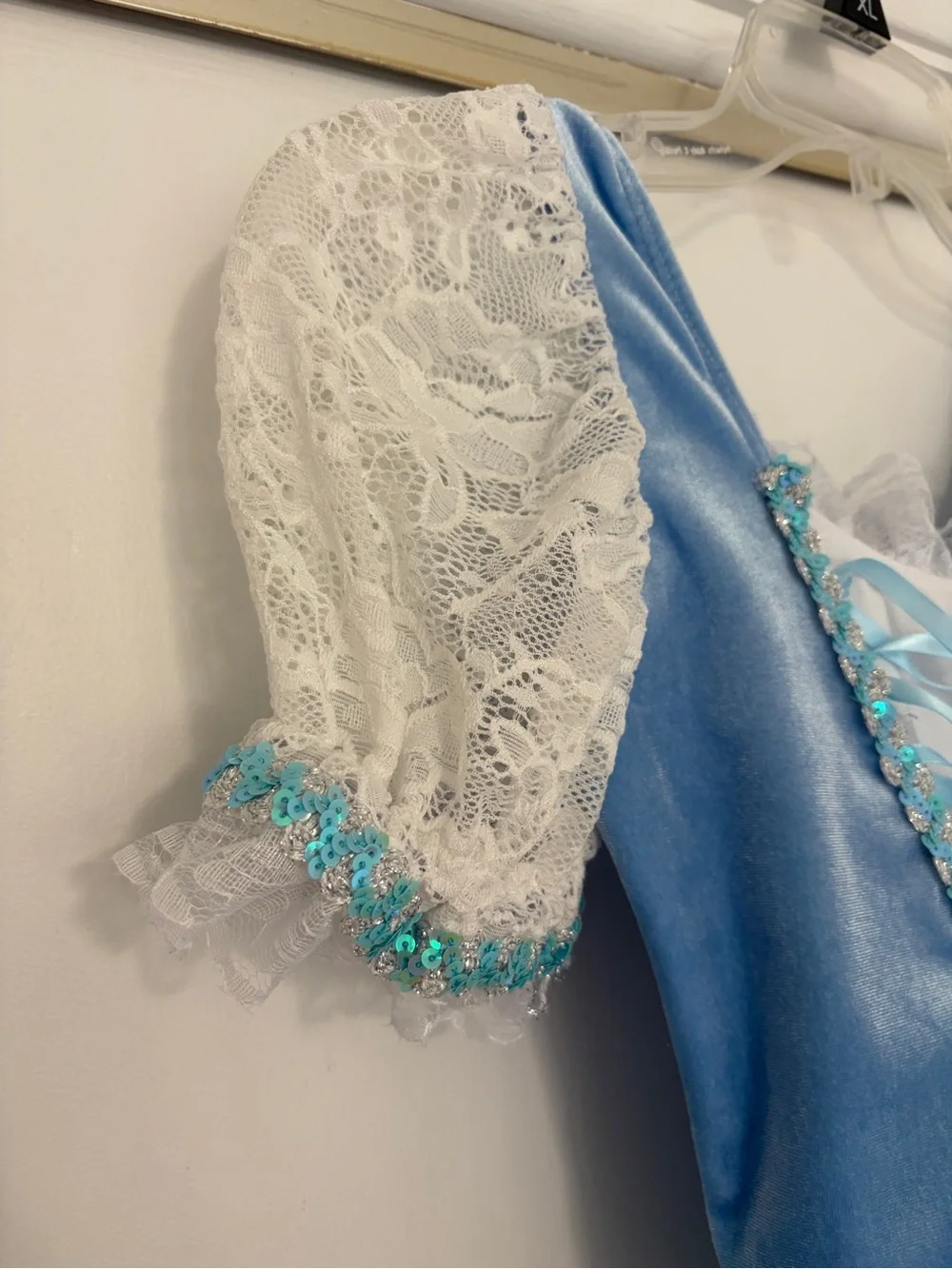 Revolution Blue Lace-Up Ballet Dress